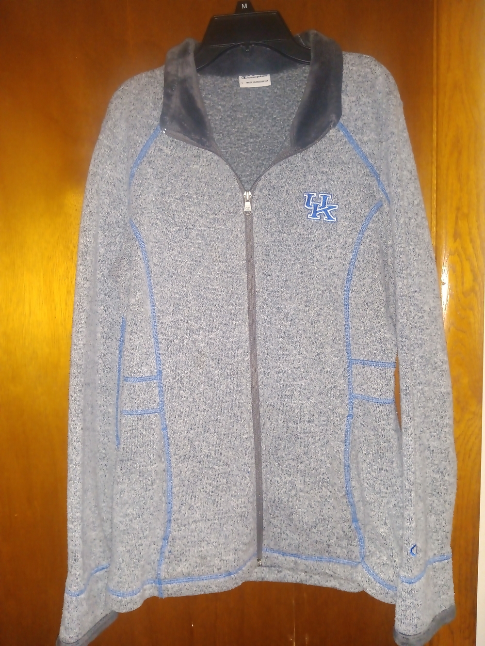 University of Kentucky Gray Full-Zip Jacket